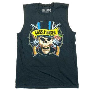 Men's Guns 'N Roses 2016 Not In This Lifetime Muscle Tank Tee - Black - S